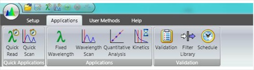 User interface for Biochrom’s new Resolution software